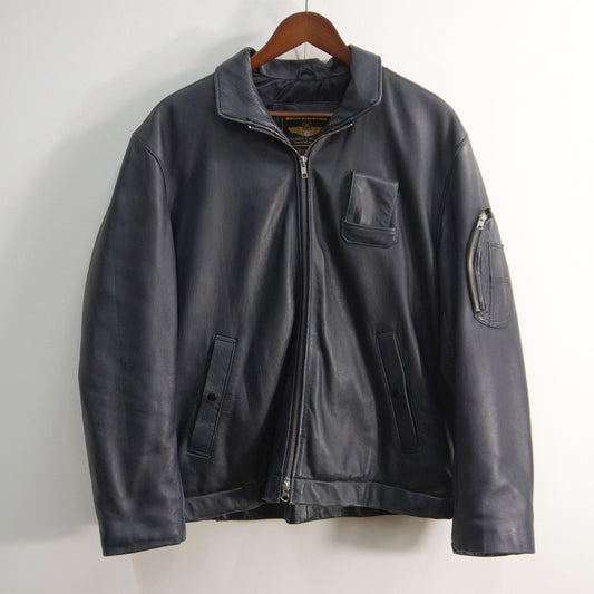 MORGAN MEMPHIS BELLE French Lambskin Bomber Jacket Size L