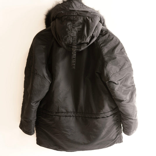 BUZZ RICKSON William Gibson Black Slim N-3B Jacket Size S