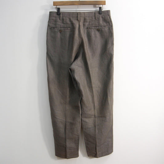 Y's for men Linen Slacks Brown Size 4