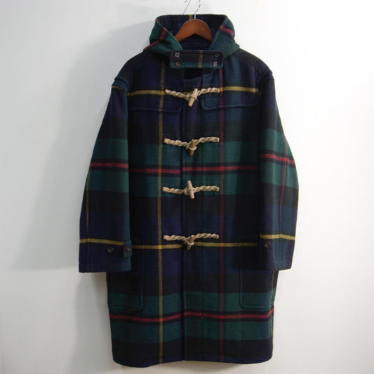 POLO RALPH LAUREN Check Duffle Coat Italy Made Size 44
