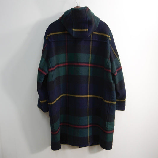 POLO RALPH LAUREN Check Duffle Coat Italy Made Size 44