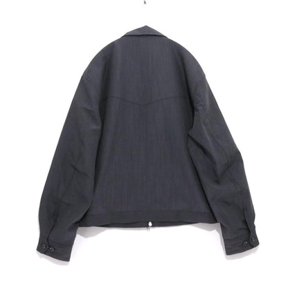 JOURNAL STANDARD 26SS Slub Sucker Zip Jacket Black Size M