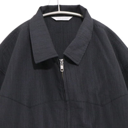 JOURNAL STANDARD 26SS Slub Sucker Zip Jacket Black Size M