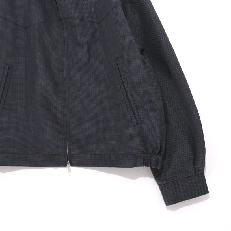 JOURNAL STANDARD 26SS Slub Sucker Zip Jacket Black Size M