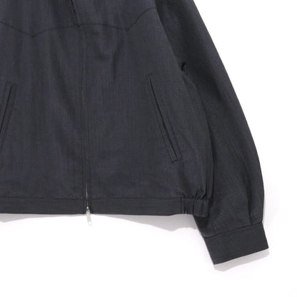 JOURNAL STANDARD 26SS Slub Sucker Zip Jacket Black Size M