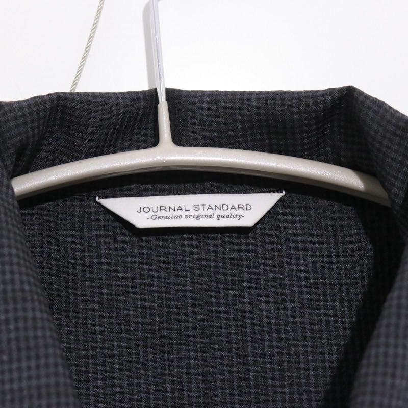 JOURNAL STANDARD 26SS Slub Sucker Zip Jacket Black Size M