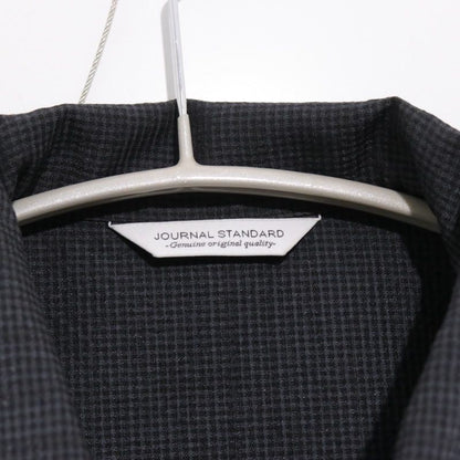 JOURNAL STANDARD 26SS Slub Sucker Zip Jacket Black Size M
