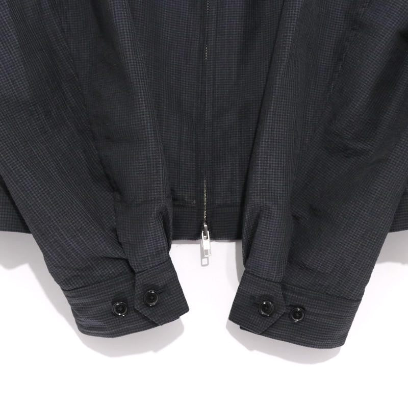 JOURNAL STANDARD 26SS Slub Sucker Zip Jacket Black Size M