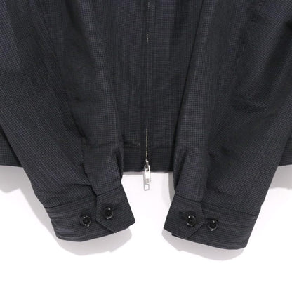 JOURNAL STANDARD 26SS Slub Sucker Zip Jacket Black Size M
