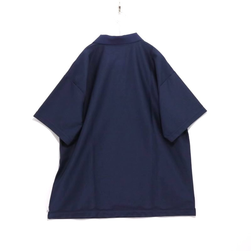 WTAPS 25SS Academy 02 Pique Polo Shirt Navy Size 03