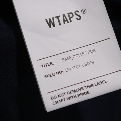 WTAPS 25SS Academy 02 Pique Polo Shirt Navy Size 03