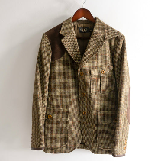 RRL Douglas Gunclub Check Tweed Sports Coat Size S