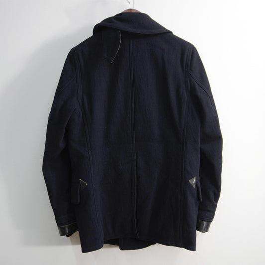 NIGEL CABOURN Wool Military Pea Coat Size 46