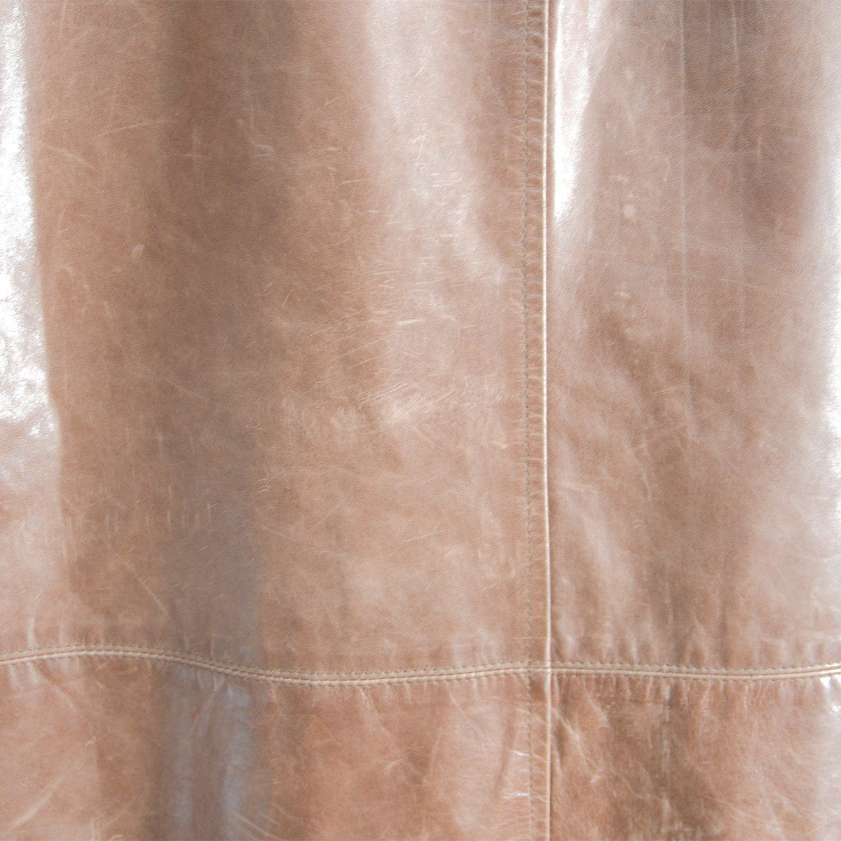 ISSEY MIYAKE MEN Archive All Leather Coat Brown Size 2