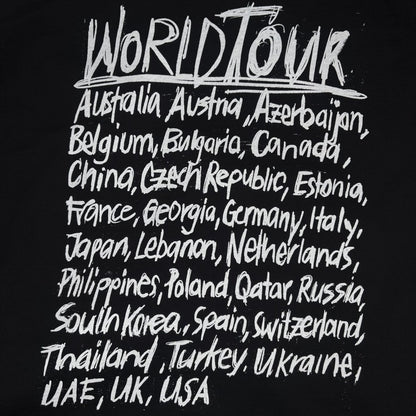 VETEMENTS 21AW World Tour Logo Hoodie Black Size S