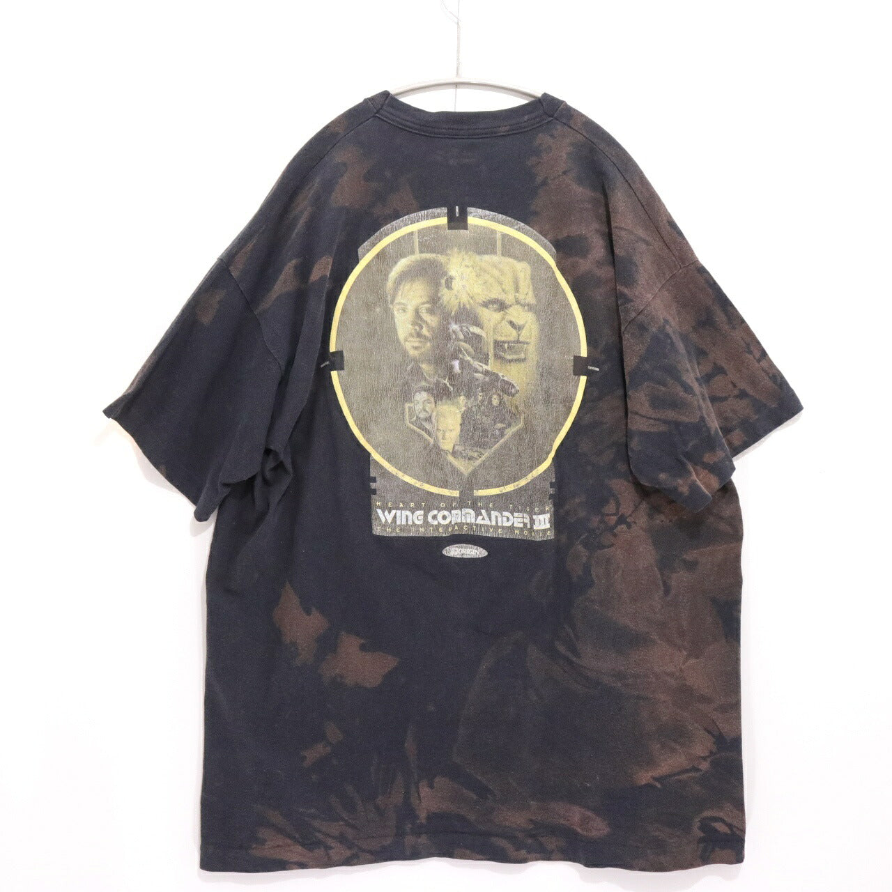 XL 90s Vintage Wing Commander III T-Shirt Black Size XL