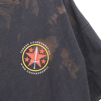 XL 90s Vintage Wing Commander III T-Shirt Black Size XL
