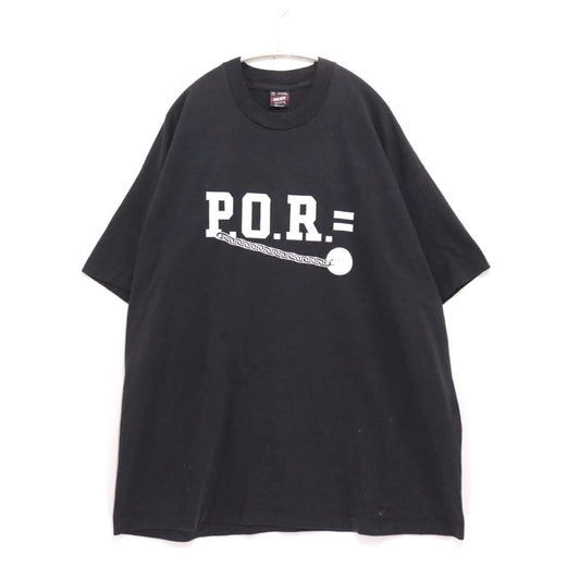 XXL 90s Vintage Prisoner of Ralph T-Shirt Black Size XXL