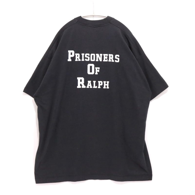 XXL 90s Vintage Prisoner of Ralph T-Shirt Black Size XXL