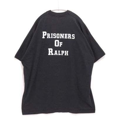 XXL 90s Vintage Prisoner of Ralph T-Shirt Black Size XXL