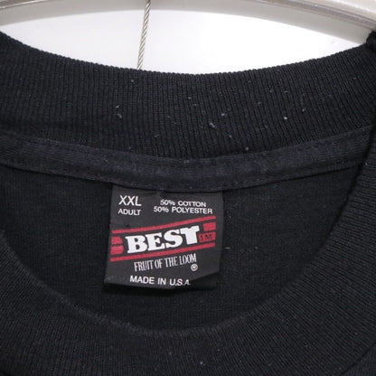 XXL 90s Vintage Prisoner of Ralph T-Shirt Black Size XXL