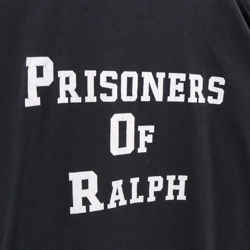 XXL 90s Vintage Prisoner of Ralph T-Shirt Black Size XXL