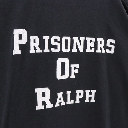 XXL 90s Vintage Prisoner of Ralph T-Shirt Black Size XXL