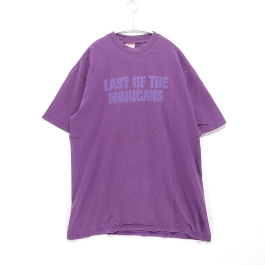 SUPREME 01SS Last of Mohicans Photo T-Shirt Purple Size L
