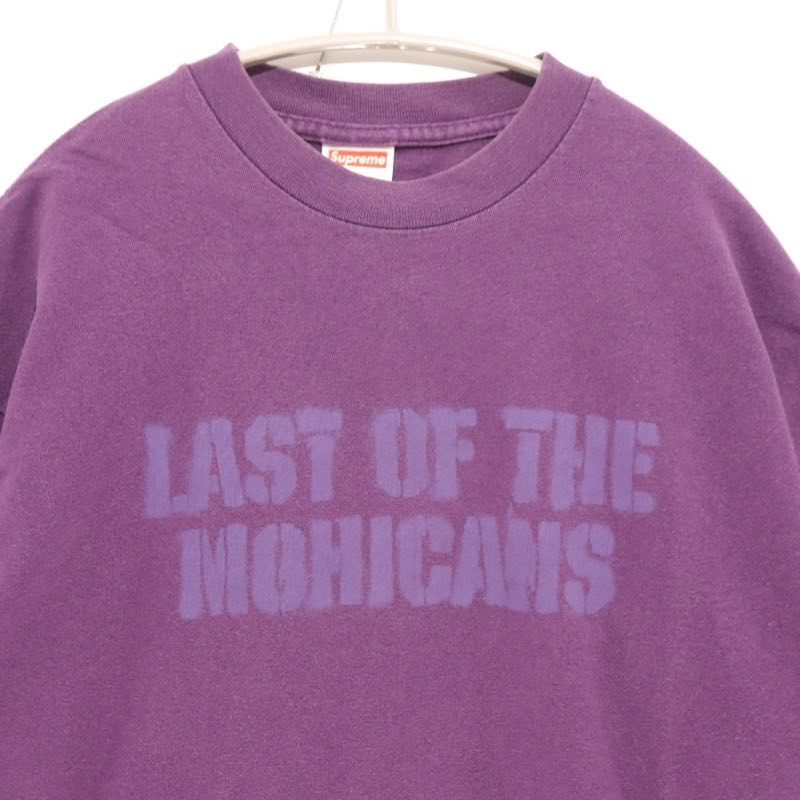 SUPREME 01SS Last of Mohicans Photo T-Shirt Purple Size L