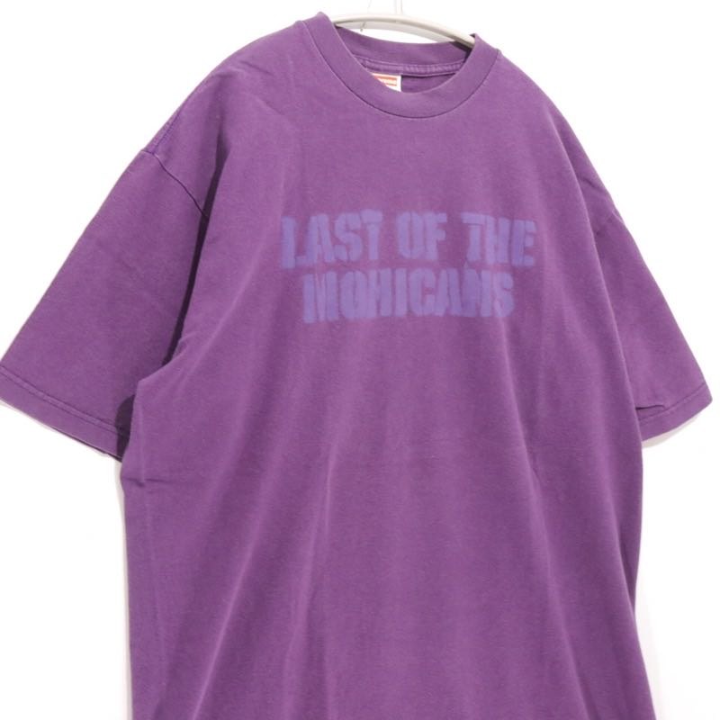 SUPREME 01SS Last of Mohicans Photo T-Shirt Purple Size L