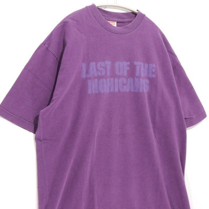 SUPREME 01SS Last of Mohicans Photo T-Shirt Purple Size L