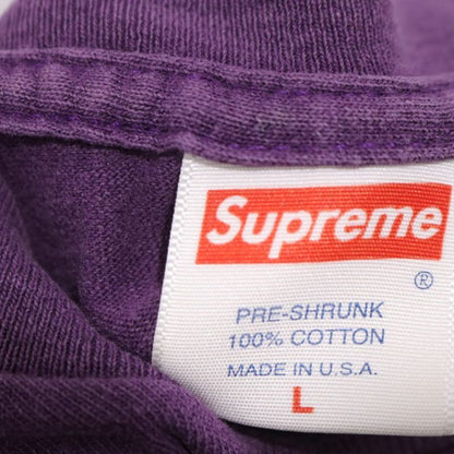 SUPREME 01SS Last of Mohicans Photo T-Shirt Purple Size L