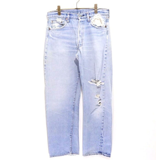 Levi's Vintage 70s 501 66 Selvedge Jeans Faded
