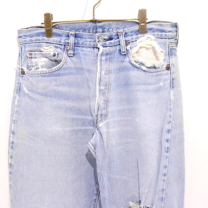 Levi's Vintage 70s 501 66 Selvedge Jeans Faded
