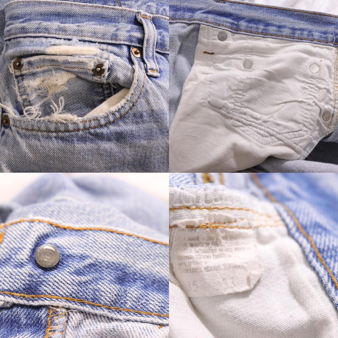 Levi's Vintage 70s 501 66 Selvedge Jeans Faded