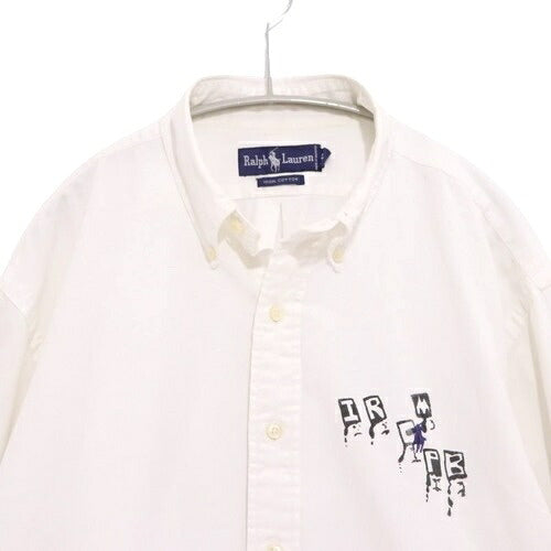 Polo Ralph Lauren 90s Custom Mummy Shirt White Size XL