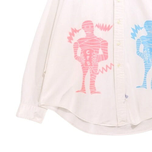 Polo Ralph Lauren 90s Custom Mummy Shirt White Size XL