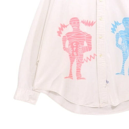 Polo Ralph Lauren 90s Custom Mummy Shirt White Size XL