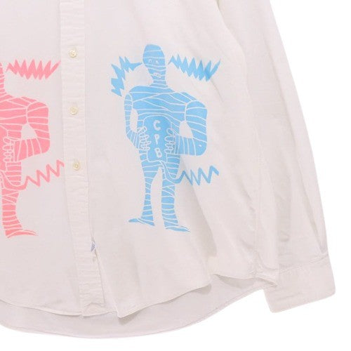 Polo Ralph Lauren 90s Custom Mummy Shirt White Size XL