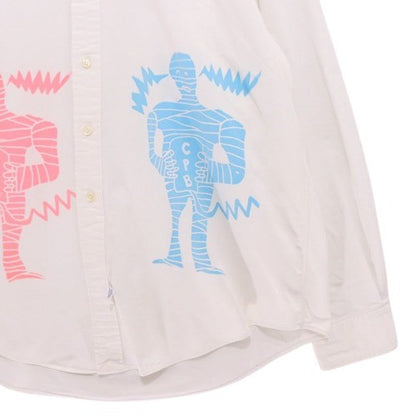 Polo Ralph Lauren 90s Custom Mummy Shirt White Size XL