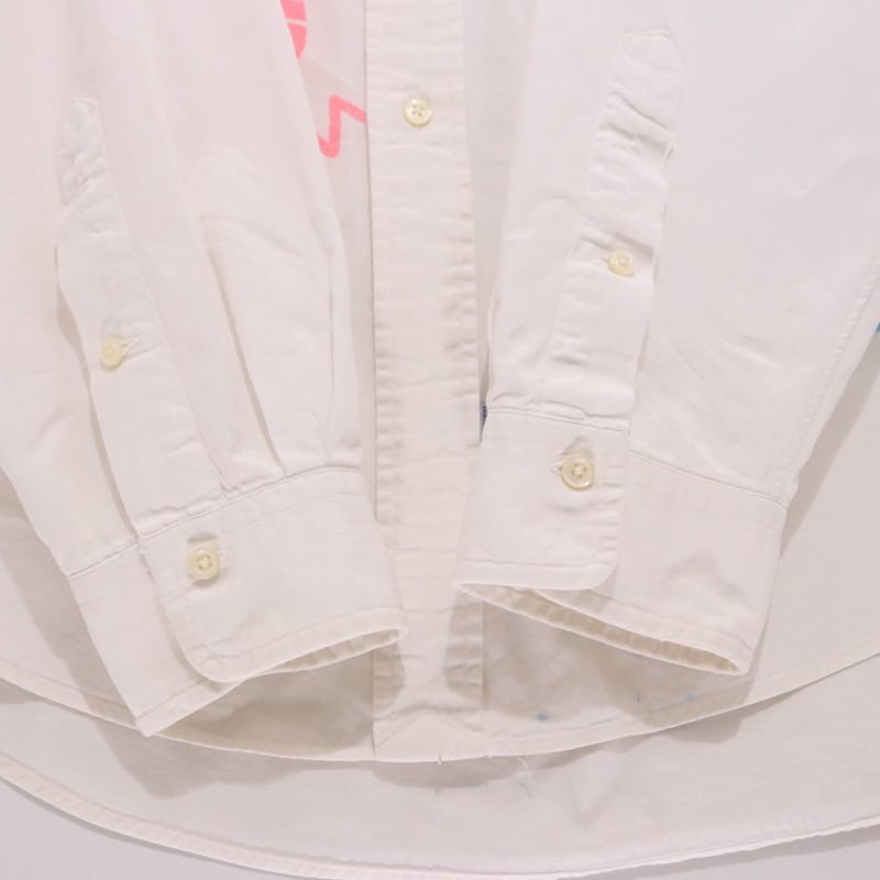 Polo Ralph Lauren 90s Custom Mummy Shirt White Size XL