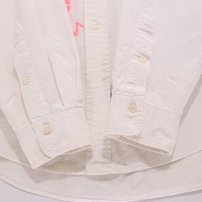 Polo Ralph Lauren 90s Custom Mummy Shirt White Size XL