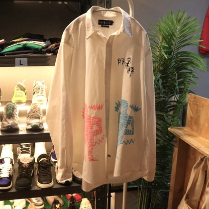 Polo Ralph Lauren 90s Custom Mummy Shirt White Size XL