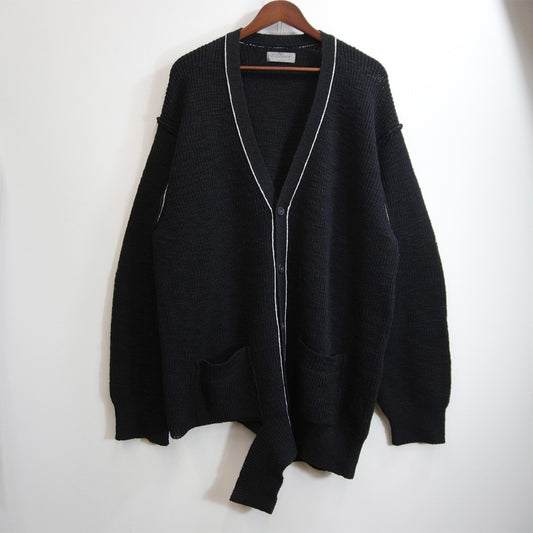 Yohji Yamamoto POUR HOMME 25AW Oversize Slit Cardigan Size 3