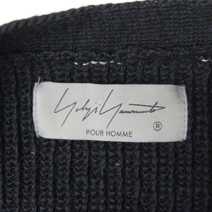 Yohji Yamamoto POUR HOMME 25AW Oversize Slit Cardigan Size 3