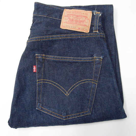LEVI'S Valencia Made 551ZXX Big E Jeans Size 32×36