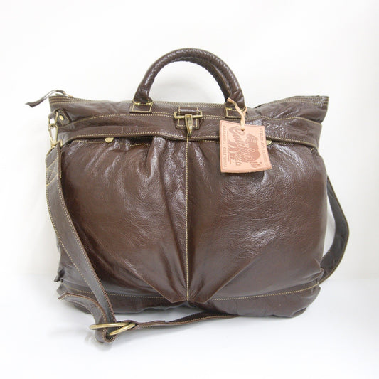 RAINBOW COUNTRY All Leather Helmet Bag