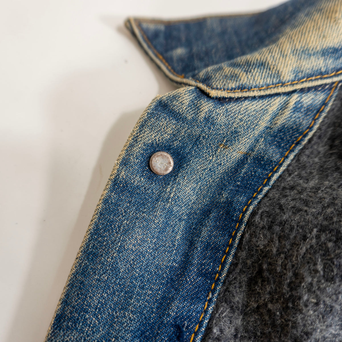 LEVI'S 70s 70505 4th Small E Blanket Denim Jacket