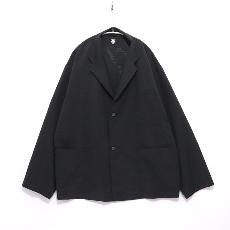 DESCENTE SCHEMATECH AIR Lightweight Mesh Jacket Black Size L