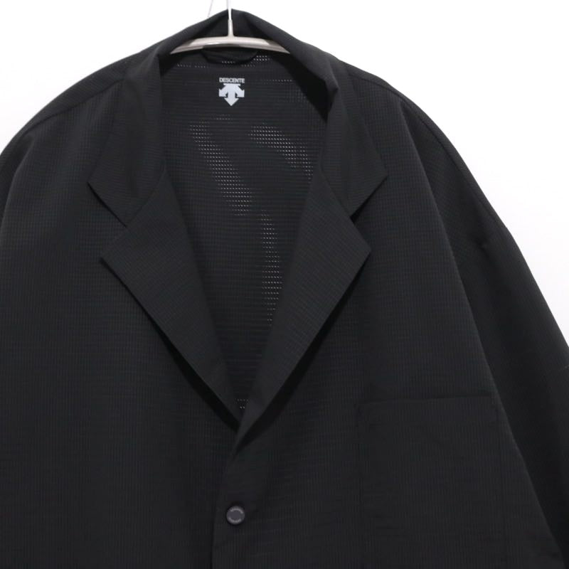 DESCENTE SCHEMATECH AIR Lightweight Mesh Jacket Black Size L
